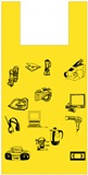 Пакет майка "Электроника жёлтый" - компании «Элит Пак» www.elitpack.ru